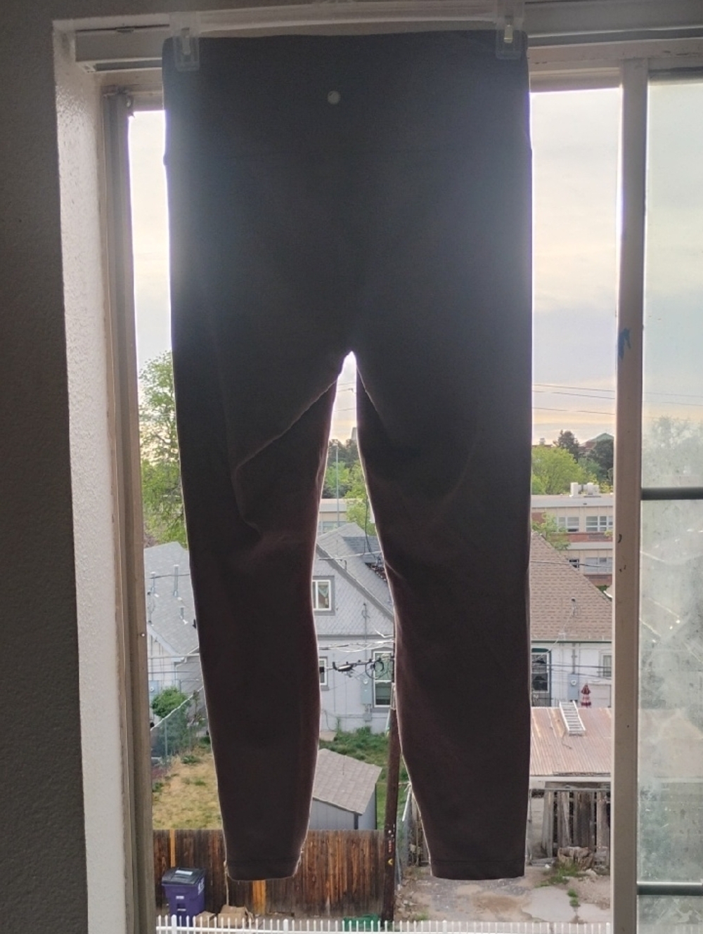 Yogalicious Lux Leggings in Light Taupe Size Large NWOT